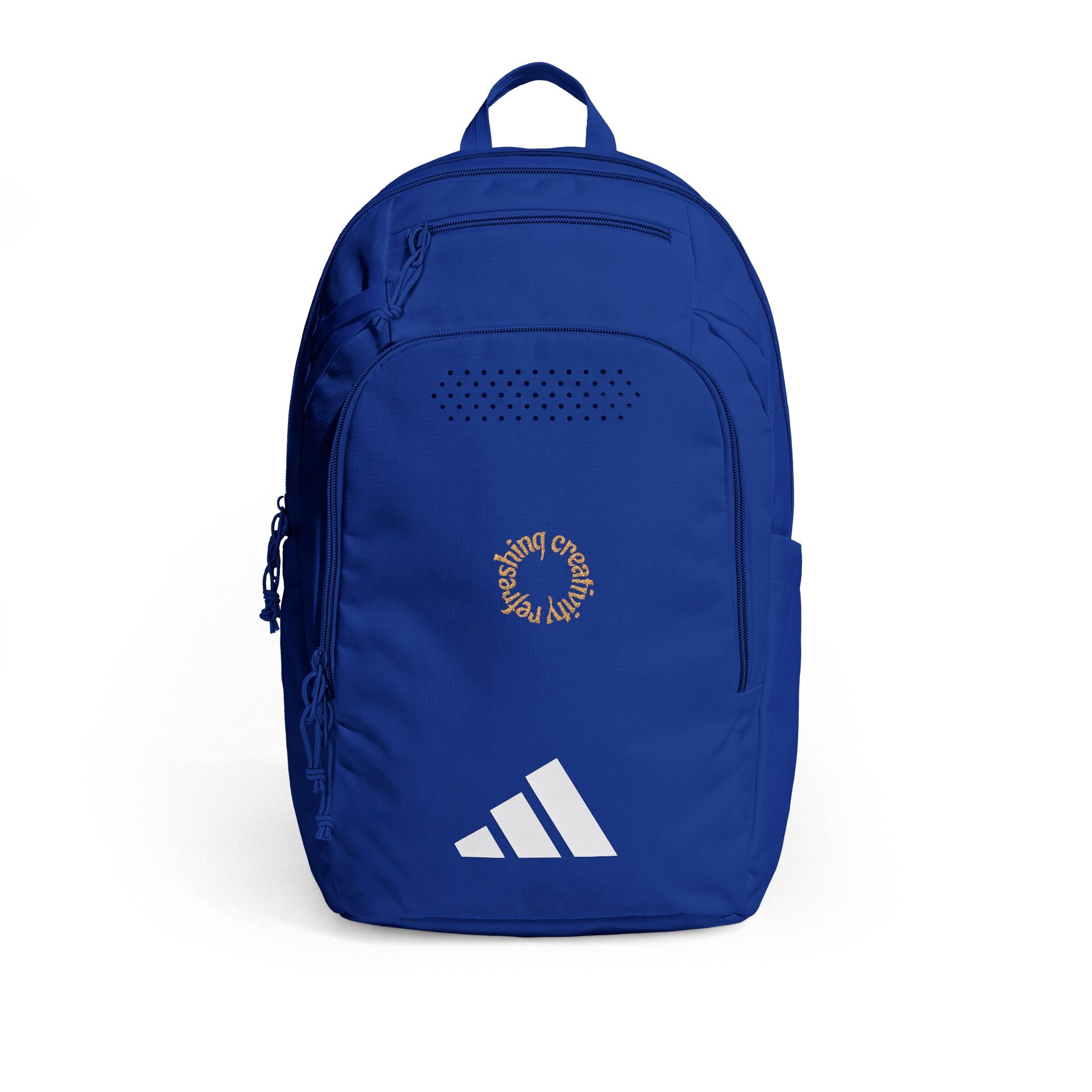 Embroidered Circle Floral Logo Backpack — adidas Defender 5