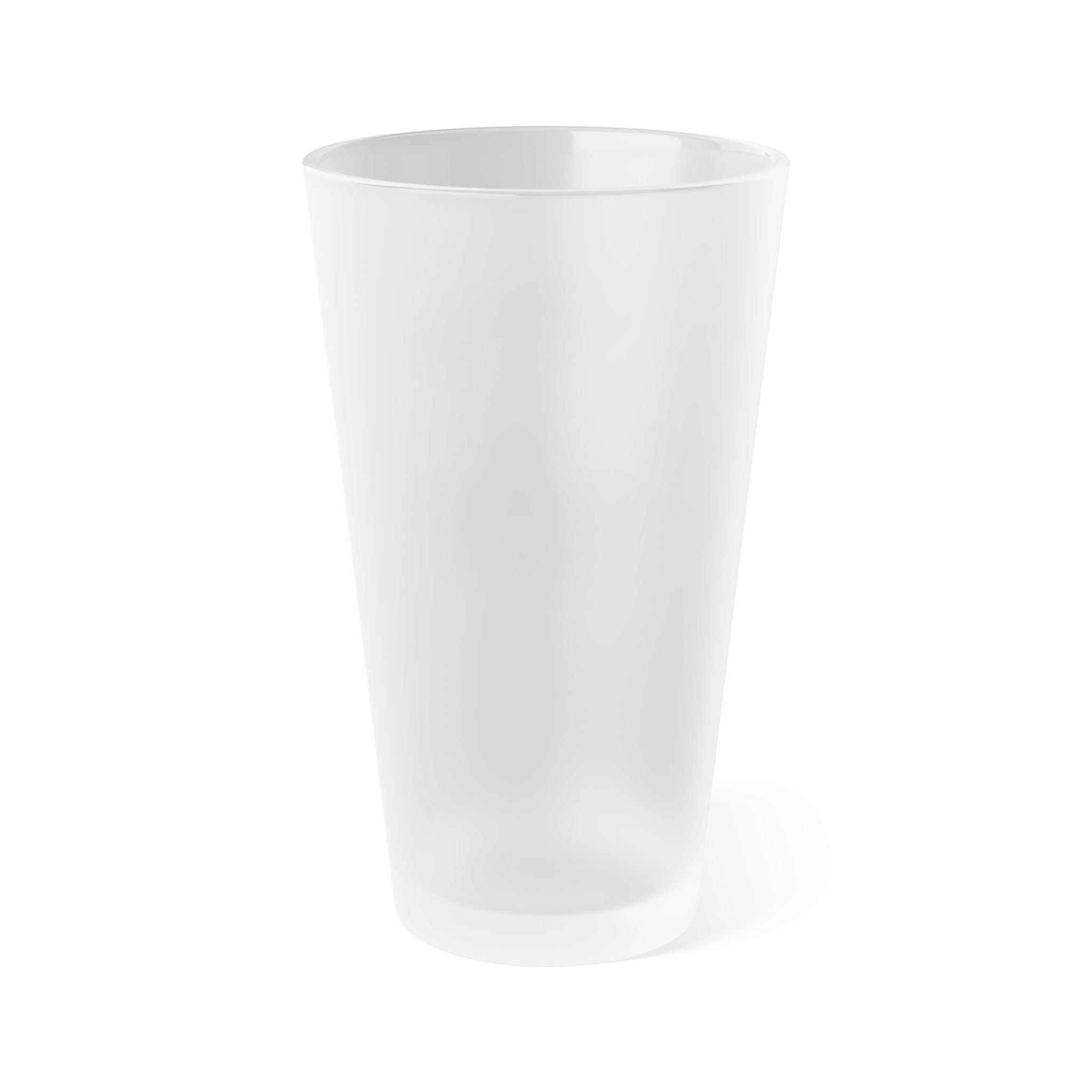 Frosted Pint Glass 16oz