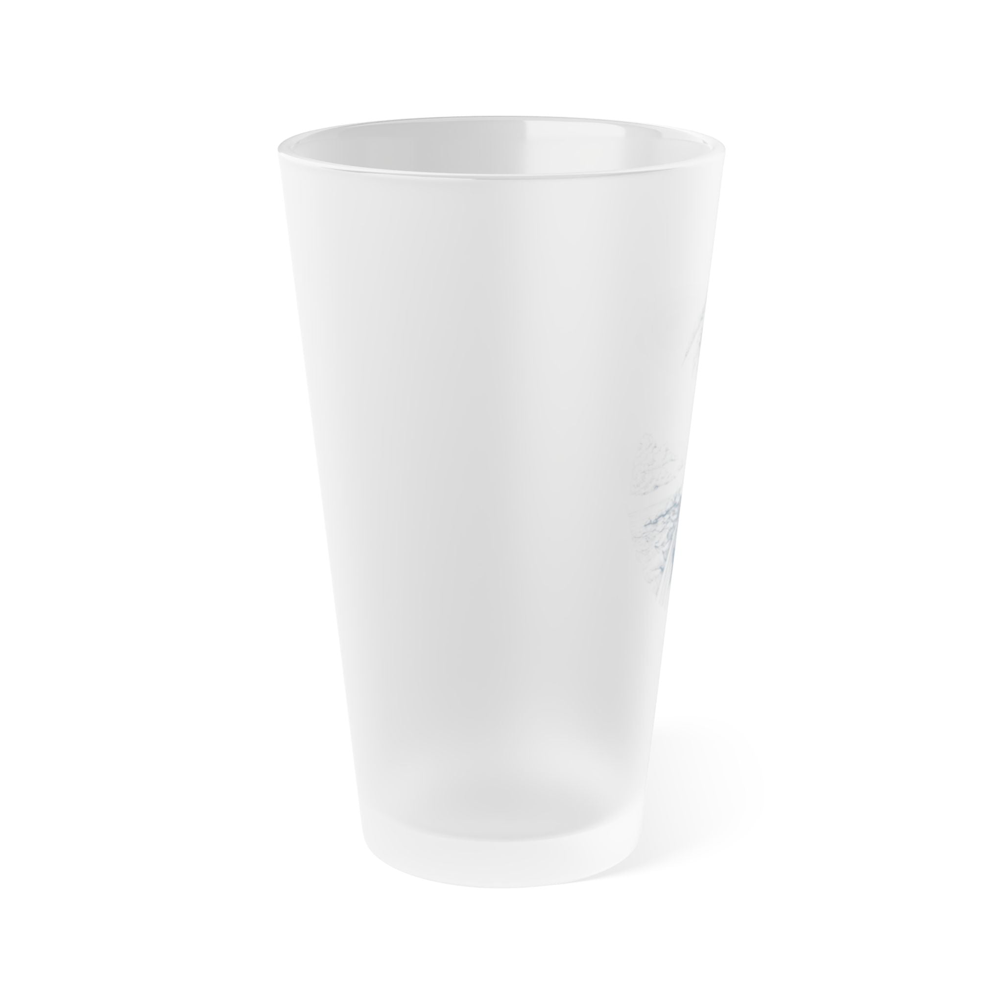 Frosted Pint Glass 16oz