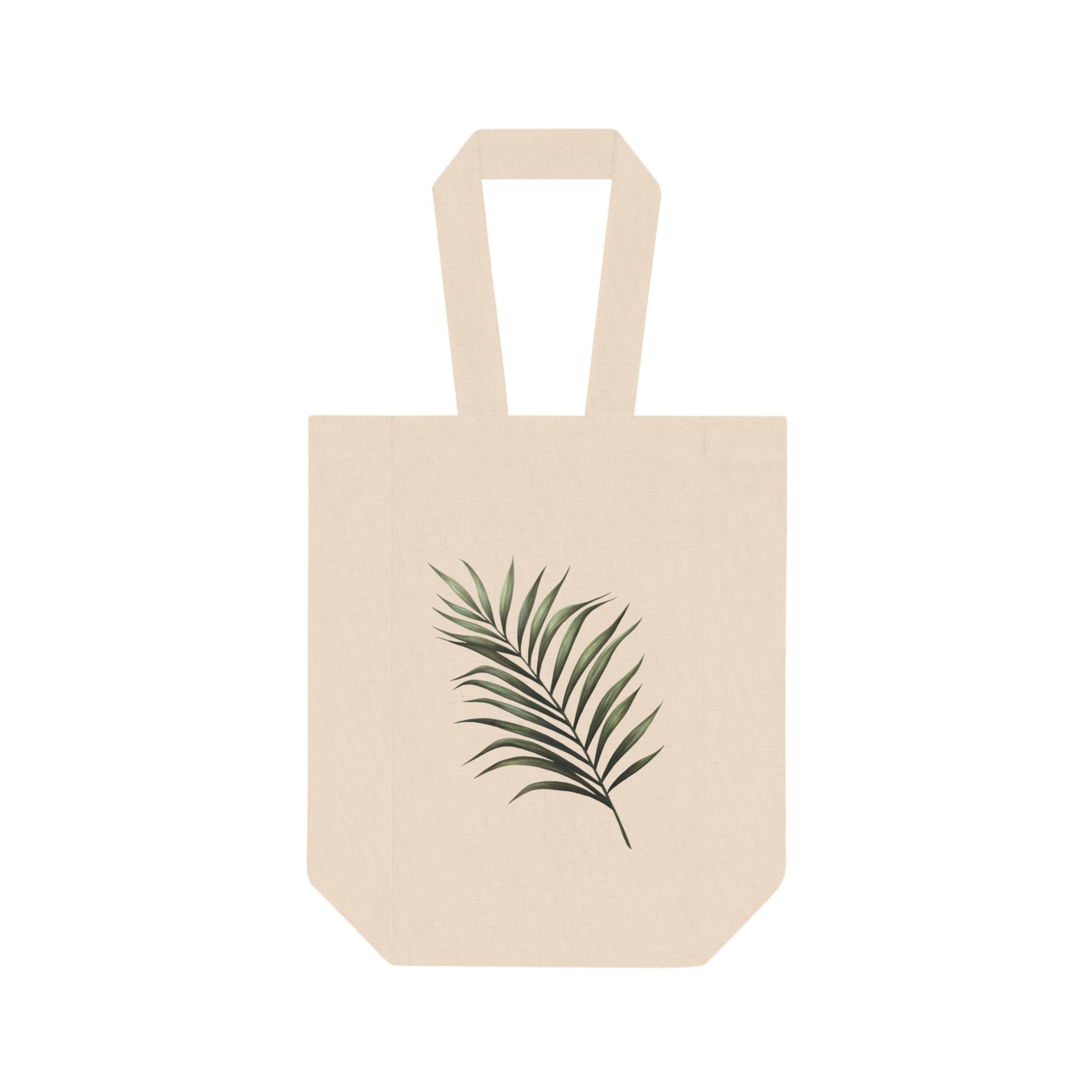 Double Wine Tote Bag – Reusable Bottle Carrier for Picnics & Gifts