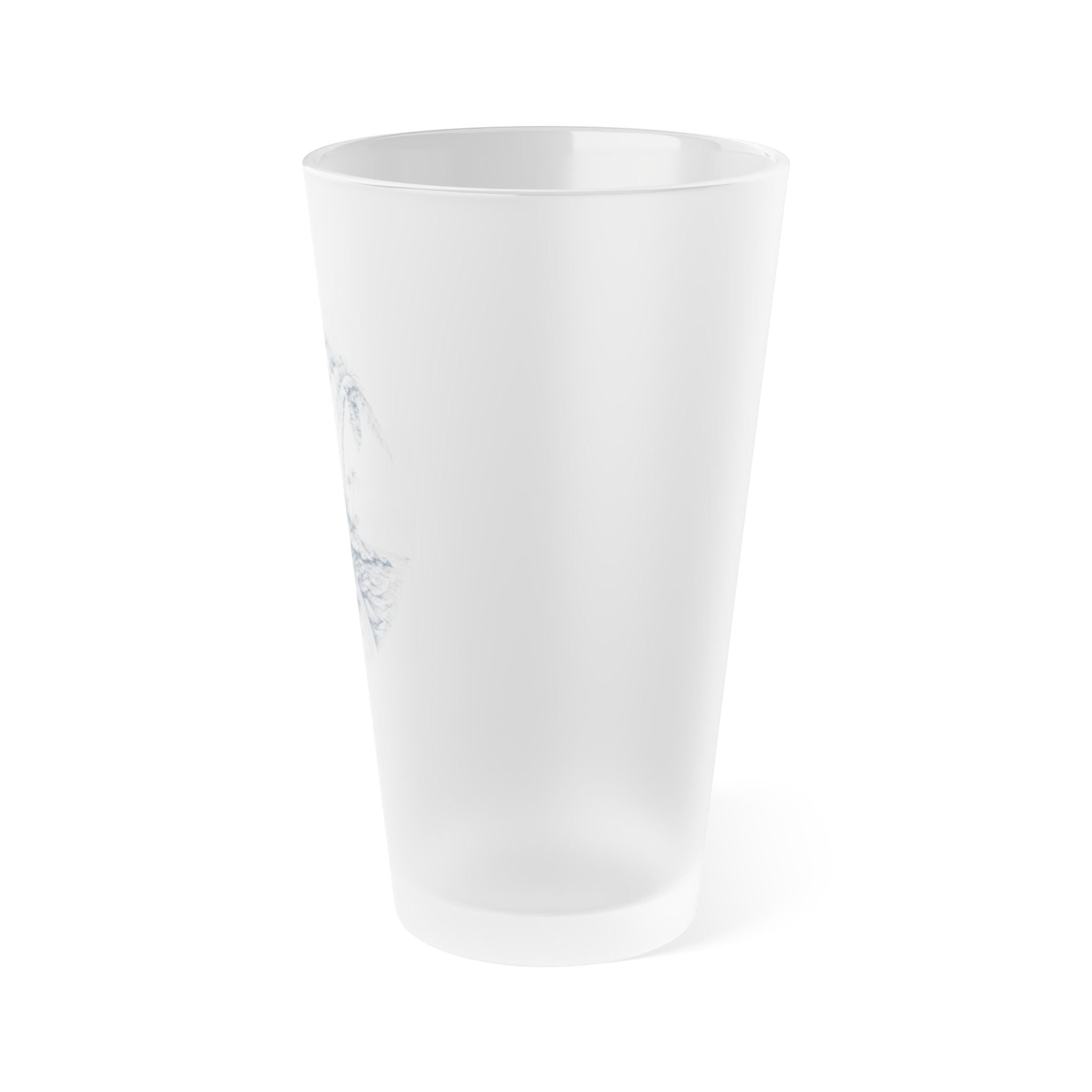 Frosted Pint Glass 16oz