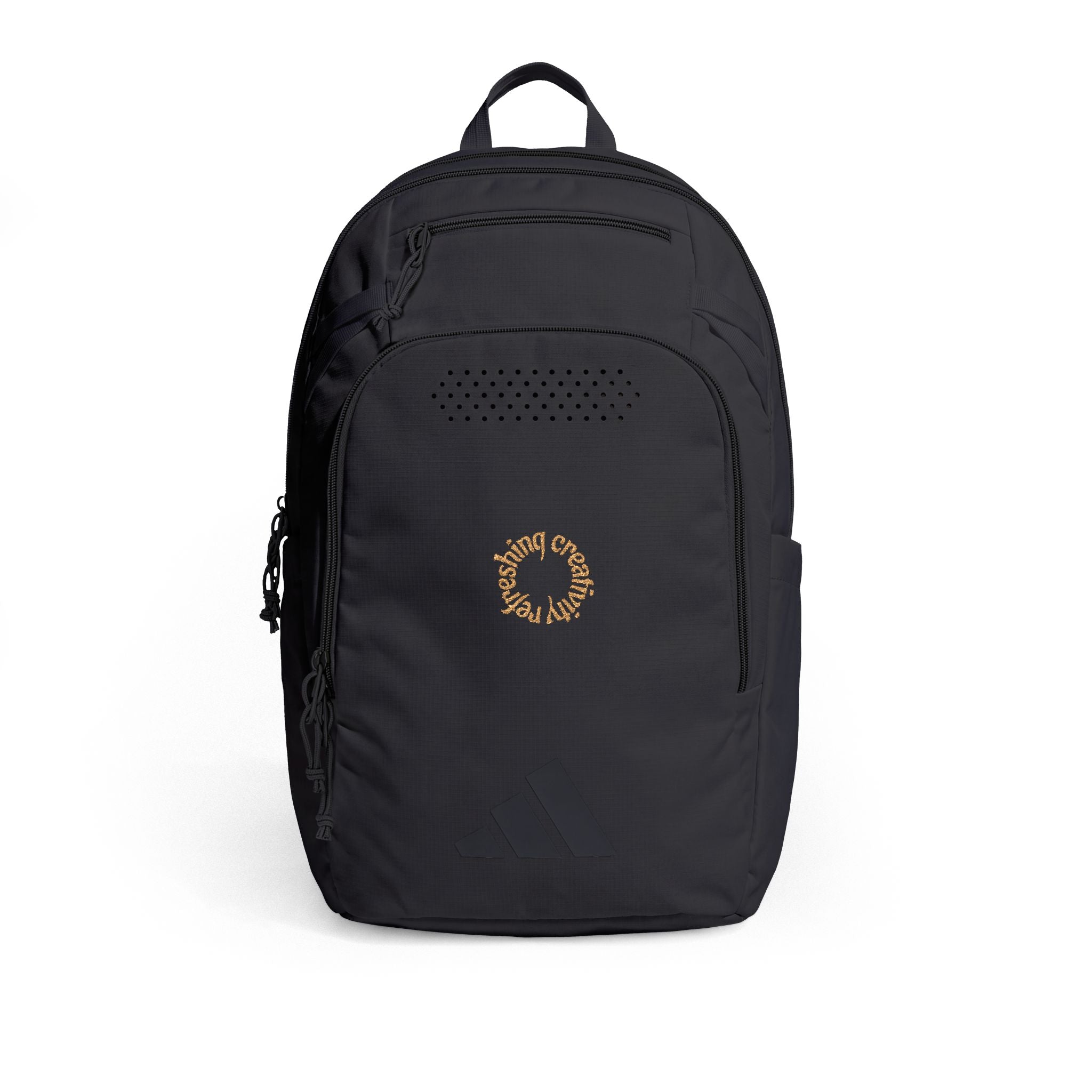 Embroidered Circle Floral Logo Backpack — adidas Defender 5